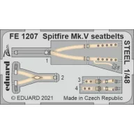   Eduard Accessory Spitfire Mk.V seatbelts STEEL 1/48 for EDUARD/SPECIAL HOBBY 1:48 (FE1207)