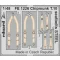 Eduard Accessory Chipmunk T.10 seatbelts STEEL for AIRFIX 1:48 (FE1226)