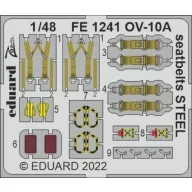   Eduard Accessory OV-10A seatbelts STEEL for ICM 1:48 (FE1241)