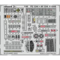 Eduard Accessory F-104S for KINETIC 1:48 (FE1244)