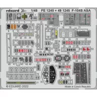 Eduard Accessory F-104S ASA for KINETIC 1:48 (FE1245)