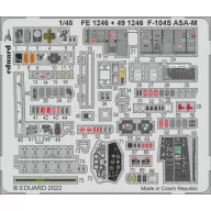 Eduard Accessory F-104S ASA-M for KINETIC 1:48 (FE1246)
