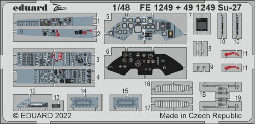 Eduard Su-27 for GREAT WALL HOBBY 1:48 (FE1249)