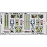   Eduard Accessory F/A-18F seatbelts STEEL for MENG 1:48 (FE1254)