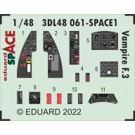   Eduard Accessory Z-526 seatbelts STEEL for EDUARD 1:48 (FE1256)