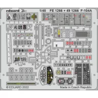 Eduard Accessory F-104A 1/48 1:48 (FE1266)