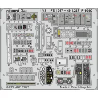 Eduard Accessory F-104C 1/48 1:48 (FE1267)
