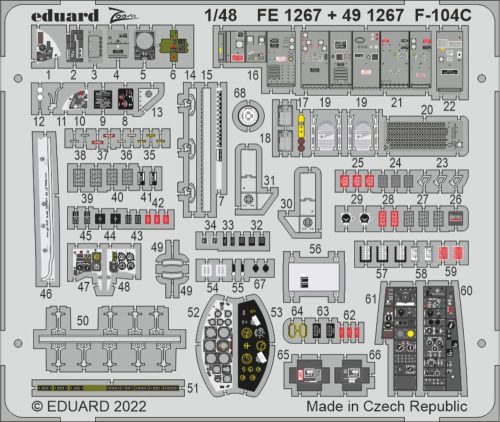 Eduard F-104C 1/48 1:48 (FE1267)