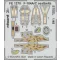 Eduard Accessory F-104A/C seatbelts STEEL 1/48 1:48 (FE1270)