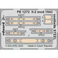   Eduard Accessory Il-2 mod. 1943 seatbelts STEEL 1/48 1:48 (FE1272)