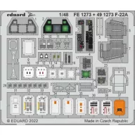 Eduard Accessory F-22A 1/48 1:48 (FE1273)