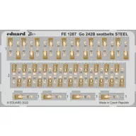 Eduard Accessory Go 242B seatbelts STEEL 1/48 1:48 (FE1287)