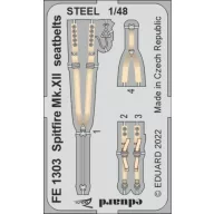   Eduard Accessory Spitfire Mk.XII seatbelts STEEL for AIRFIX 1:48 (FE1303)
