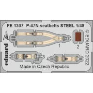   Eduard Accessory P-47N seatbelts STEEL for ACADEMY 1:48 (FE1307)