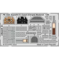   Eduard Accessory Sopwith F.1 Camel (Clerget) Weekend for EDUARD 1:48 (FE1323)