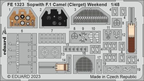 Eduard Sopwith F.1 Camel (Clerget) Weekend for EDUARD 1:48 (FE1323)