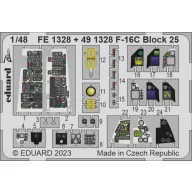   Eduard Accessory F-16C Block 25 1/48 for KINETIC 1:48 (FE1328)