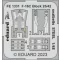Eduard Accessory F-16C Block 25/42 seatbelts STEEL 1/48 for KINETIC 1:48 (FE1331)