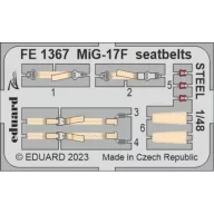   Eduard Accessory MiG-17F seatbelts STEEL 1/48 AMMO 1:48 (FE1367)