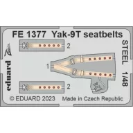   Eduard Accessory Yak-9T seatbelts STEEL 1/48 ZVEZDA 1:48 (FE1377)