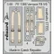 Eduard Accessory Vampire FB.5/9 seatbelts STEEL 1/48 AIRFIX 1/48 (FE1386)