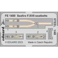 Eduard Accessory Seafire F.XVII seatbelts STEEL (FE1400)