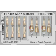 Eduard Accessory Mi-17 seatbelts STEEL (FE1402)