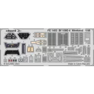Eduard Accessory Bf 109E-4 Weekend (FE1403)