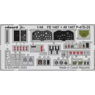 Eduard Accessory P-47D-25 (FE1407)