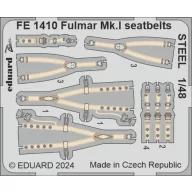 Eduard Accessory Fulmar Mk.I seatbelts STEEL (FE1410)