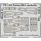Eduard Accessory Fulmar Mk.I seatbelts STEEL (FE1410)