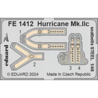 Eduard Accessory Hurricane Mk.IIc seatbelts STEEL (FE1412)