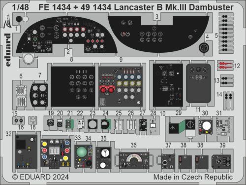 Eduard Lancaster B Mk.III Dambuster HKM 1:48 (FE1434)