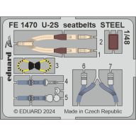 Eduard Accessory U-2S seatbelts STEEL 1:48 (FE1470)