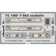 Eduard F-86A seatbelts STEEL CLEAR PROP 1:48 (FE1489)