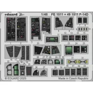 Eduard Accessory F-14D GREAT WALL HOBBY 1:48 (FE1511)