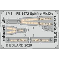   Eduard Spitfire Mk.IXe seatbelts STEEL for Airfix 1:48 (FE1572)