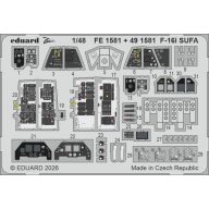 Eduard F-16I SUFA for Great Wall Hobby 1:48 (FE1581)
