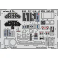 Eduard Accessory MiG-17F for Kinetic 1:48 (FE1598)