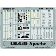 Eduard Accessory AH-64D Apache 1:48 (FE201)
