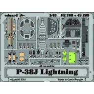 Eduard Accessory P-38J Lighting 1:48 (FE208)
