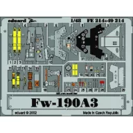 Eduard Accessory Fw 190A-3 1:48 (FE214)