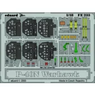 Eduard Accessory P-40N Warhawk 1:48 (FE233)