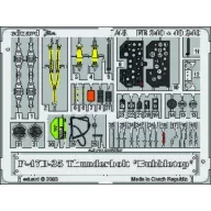 Eduard Accessory P-47D-25 Thunderbolt Bubbletop 1:48 (FE240)