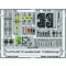 Eduard Accessory P-47D-25 Thunderbolt Bubbletop 1:48 (FE240)