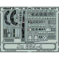 Eduard Accessory Ju 88A-4 interior 1:48 (FE285)