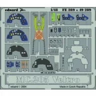 Eduard Accessory MC.205 Veltro 1:48 (FE289)