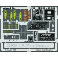   Eduard Accessory SB2U-3 Vindicator für Accurate Miniatures Bausatz 1:48 (FE303)