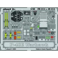 Eduard Accessory P-40E Warhawk 1:48 (FE314)