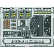   Eduard Accessory B-25G Mitchell interior Für Accurate Miniatures Bausatz 1:48 (FE327)